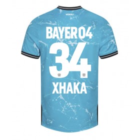 Bayer Leverkusen Granit Xhaka #34 3rd Trikot 2023-24 Kurzarm